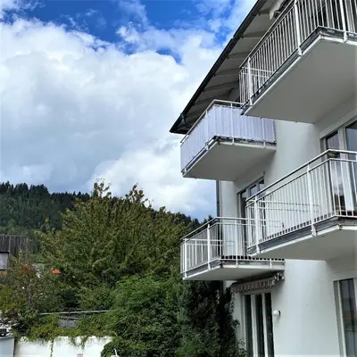 Ein Balkon oder eine Terrasse in der Unterkunft Haus Silent - Mountain View