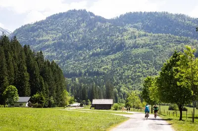 Naturlandschaft in der Nähe des Gasthauses