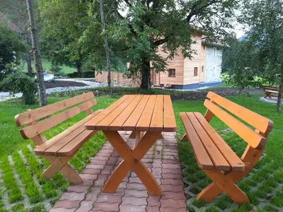 Ein Garten an der Unterkunft Ferienhaus Spitzenhof - Urlaub am Bauernhof