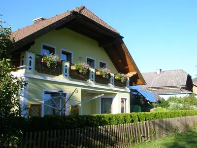 Das Gebäude in dem sich das Ferienhaus befindet