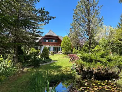 Ein Garten an der Unterkunft Ausseerhaus im Grünen