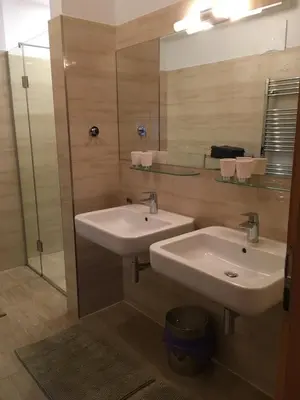 Ein Badezimmer in der Unterkunft Sonnenweg Apartments