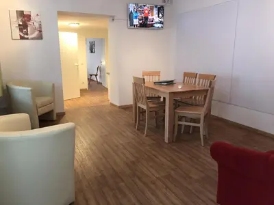 TV/Unterhaltungsangebot in der Unterkunft CityApartment MELITTA