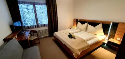 Ein Bett oder Betten in einem Zimmer der Unterkunft Haus Klager