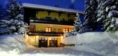 Haus Klager im Winter