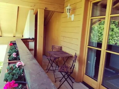 Ein Balkon oder eine Terrasse in der Unterkunft Haus Melody