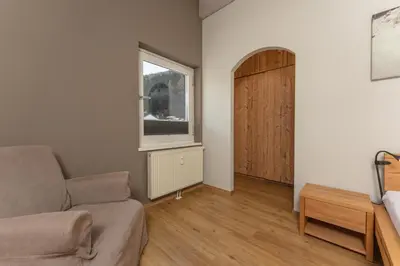 Ein Sitzbereich in der Unterkunft Appartement Schneider by Schladming-Appartements