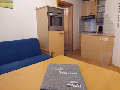 Küche/Küchenzeile in der Unterkunft Ferienhof Hochbrandt