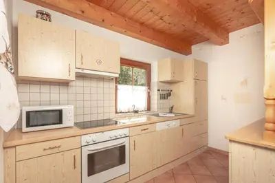 Küche/Küchenzeile in der Unterkunft Wilderer Alm Chalet Katschberg