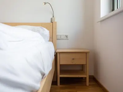 Ein Bett oder Betten in einem Zimmer der Unterkunft Wohnung in Hohentauern am Skilift
