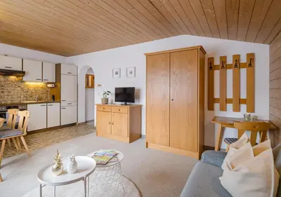 TV/Unterhaltungsangebot in der Unterkunft Appartements Klausner