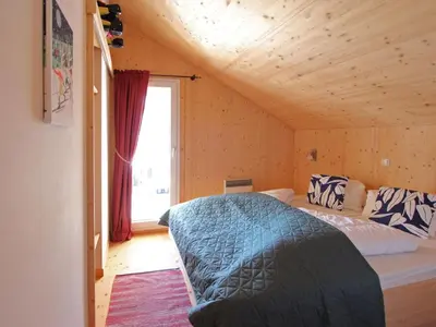 Ein Bett oder Betten in einem Zimmer der Unterkunft Chalet in Hohentauern am Skilift