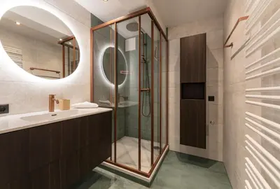 Ein Badezimmer in der Unterkunft Villa Waluliso by Schladming-Appartements