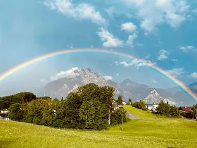 Naturlandschaft in der Nähe der Ferienwohnung