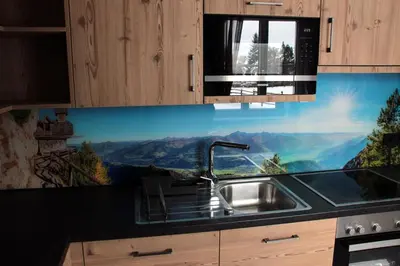 Küche/Küchenzeile in der Unterkunft Alpenvereinshaus Pruggern