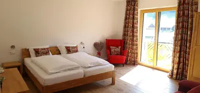 Ein Bett oder Betten in einem Zimmer der Unterkunft Haus Friedrich