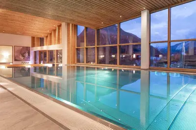 Der Swimmingpool an oder in der Nähe von SPA Hotel Erzherzog Johann