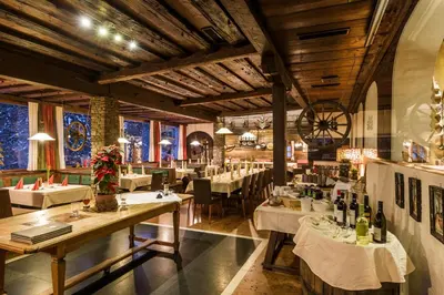 Getränke in der Unterkunft Hotel Obermayr