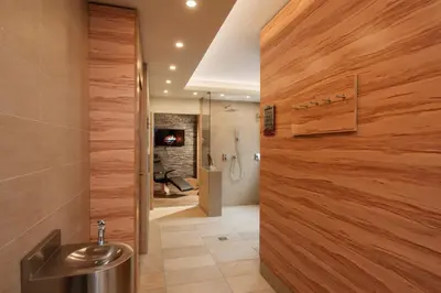 Ein Badezimmer in der Unterkunft Hotel Weinberg GmbH