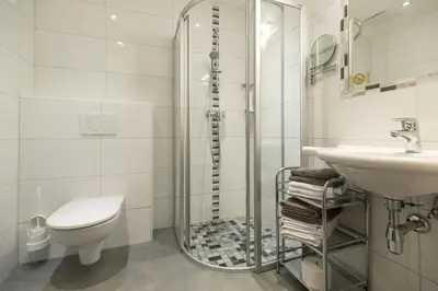 Ein Badezimmer in der Unterkunft Hotel-Restaurant Planaihof