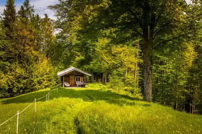Naturlandschaft in der Nähe der Ferienwohnung