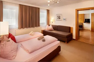 TV/Unterhaltungsangebot in der Unterkunft Apartments Neue Post