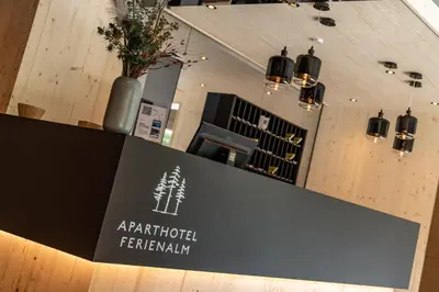 Ein Zertifikat, Auszeichnung, Logo oder anderes Dokument, das in der Unterkunft Ferienalm Panorama Hotel ausgestellt ist