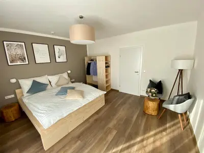 Ein Bett oder Betten in einem Zimmer der Unterkunft Haus Stadler - Self Check-in