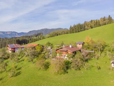 Naturlandschaft in der Nähe des Ferienhauses