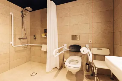 Ein Badezimmer in der Unterkunft harry's home Bischofshofen hotel & apartments