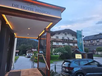 Das Gebäude in dem sich das Hotel befindet