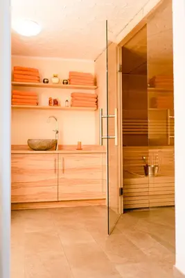Ein Badezimmer in der Unterkunft Landhotel Stofflerwirt