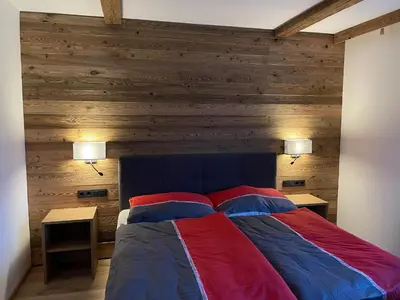 Ein Bett oder Betten in einem Zimmer der Unterkunft Appartement Ferienwohnung Bergahorn Gröbming