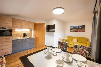 Küche/Küchenzeile in der Unterkunft Wohn-Leben Altenmarkt Apartments