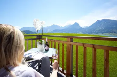 Naturlandschaft in der Nähe der Ferienwohnung