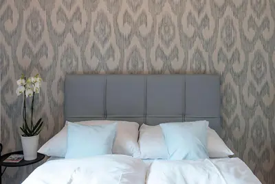 Ein Bett oder Betten in einem Zimmer der Unterkunft Apartments Traunkai Bad Ischl - Your Austrian Home