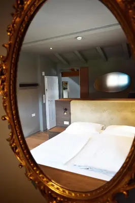 Ein Bett oder Betten in einem Zimmer der Unterkunft Seehotel Berau