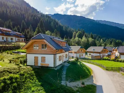 Naturlandschaft in der Nähe des Chalets