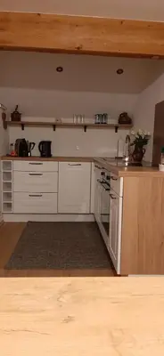 Küche/Küchenzeile in der Unterkunft Haus Fritz - Erholung in den Bergen