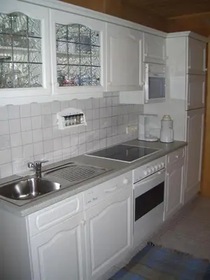 Küche/Küchenzeile in der Unterkunft Appartement Sonnberg