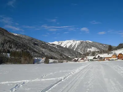 Haus Hestia im Winter