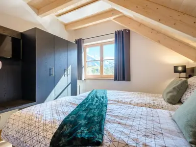 Ein Bett oder Betten in einem Zimmer der Unterkunft Haus Hestia