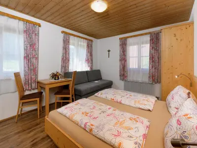 Ein Bett oder Betten in einem Zimmer der Unterkunft Haus Tanja
