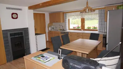 Küche/Küchenzeile in der Unterkunft Haus Cilli