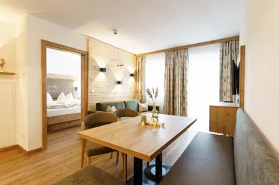 Ein Bett oder Betten in einem Zimmer der Unterkunft Stoagas Waidblick