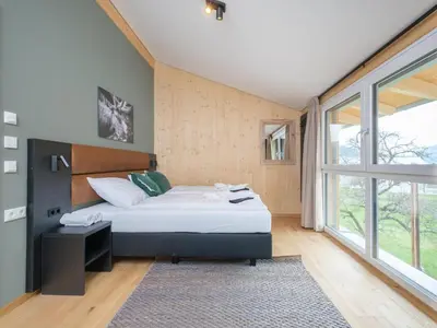 Ein Bett oder Betten in einem Zimmer der Unterkunft Aquarius Haus 7 TOP 16