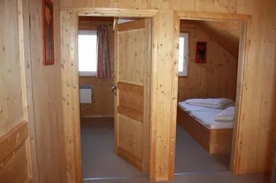 Ein Bett oder Betten in einem Zimmer der Unterkunft Auszeit-Hohentauern