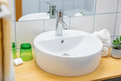 Ein Badezimmer in der Unterkunft Hotel garni Weberhäusl
