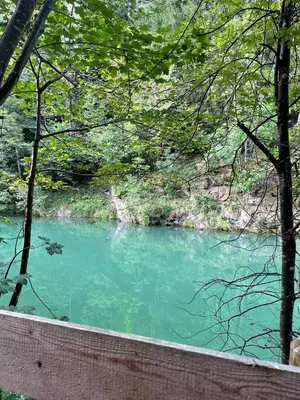 Naturlandschaft in der Nähe des Ferienhauses