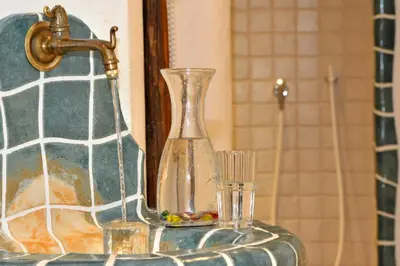 Ein Badezimmer in der Unterkunft Hotel Gleimingerhof - Reiteralm